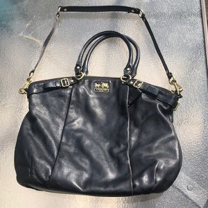 Coach black crossbody handbag